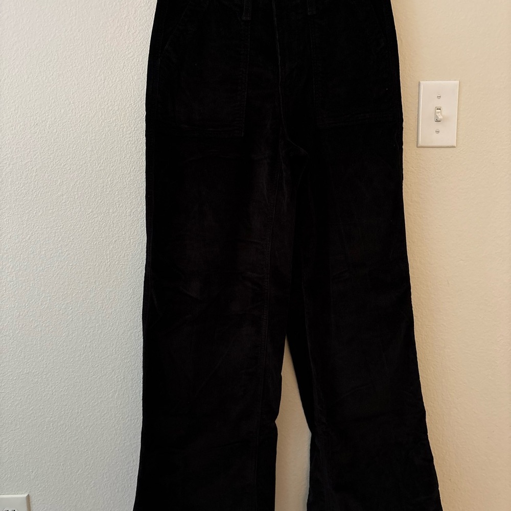 Sonoma Black Corduroy Trousers